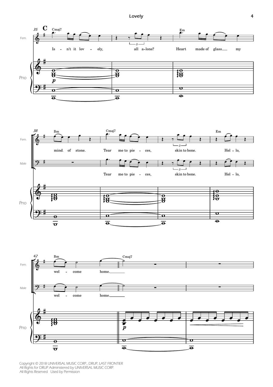 Lovely Lovely Chamber Music scores gallery preview page 4