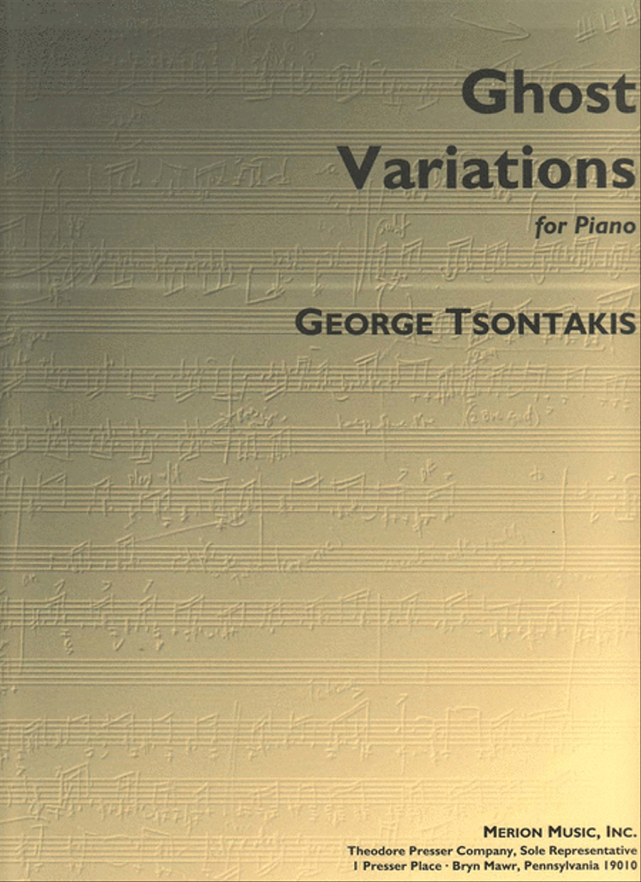 Ghost Variations Chamber Music scores gallery preview page 1