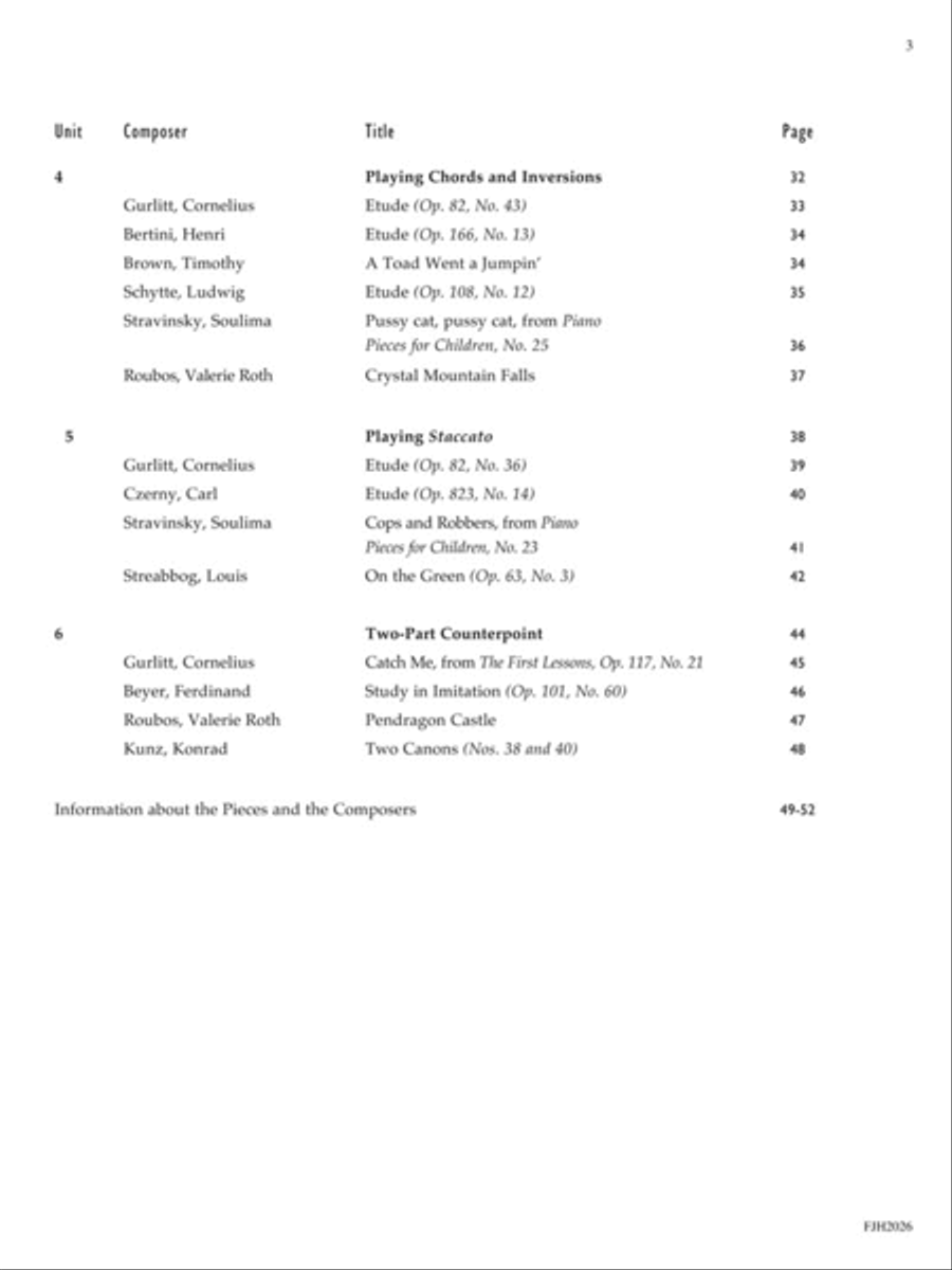 Etudes with Technique, Book 2 Piano Method scores gallery preview page 5