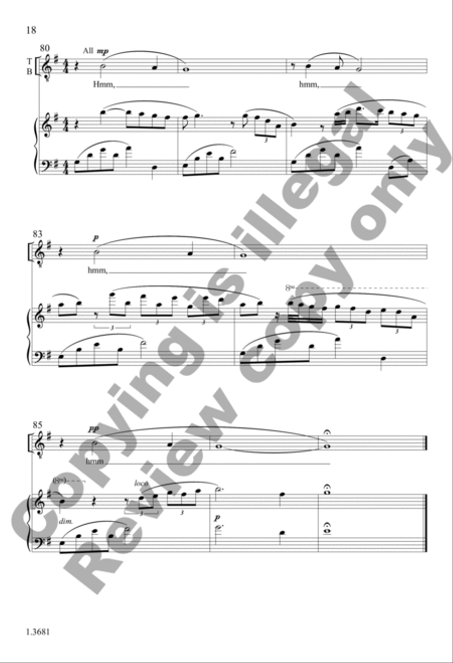 Reconcile 3-Part scores gallery preview page 18