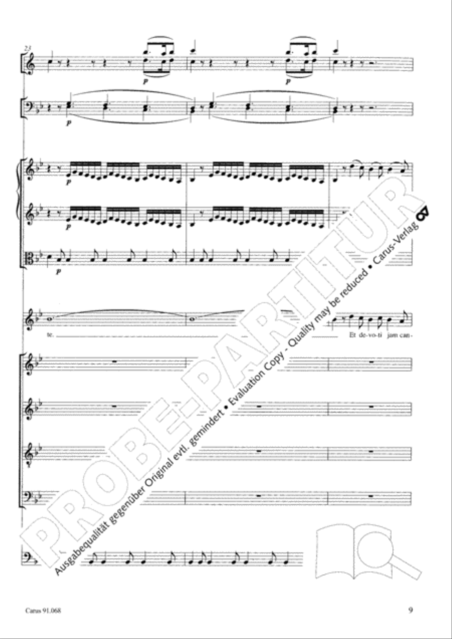 Pastorali jam concentu 4-Part scores gallery preview page 10