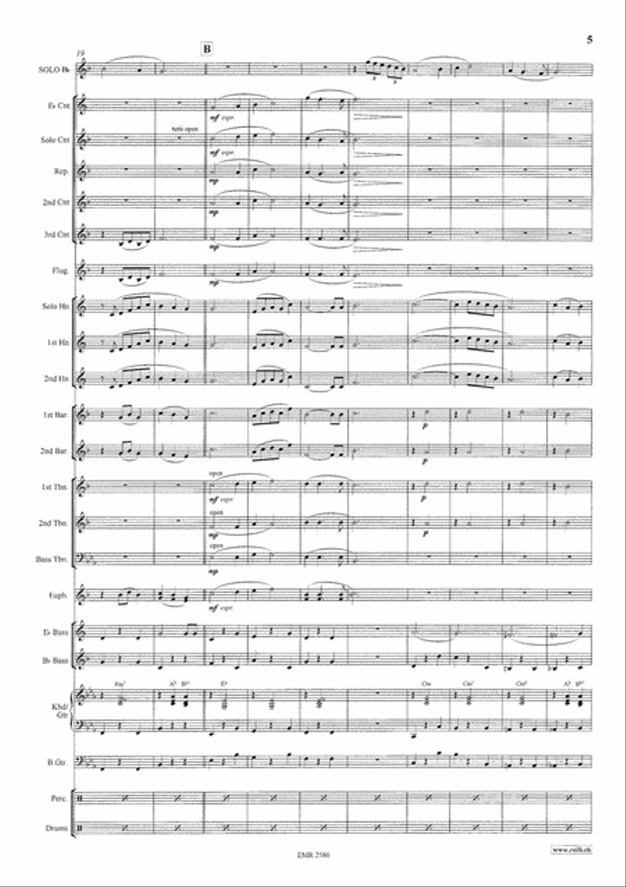 Gramercy Park Brass Band scores gallery preview page 6