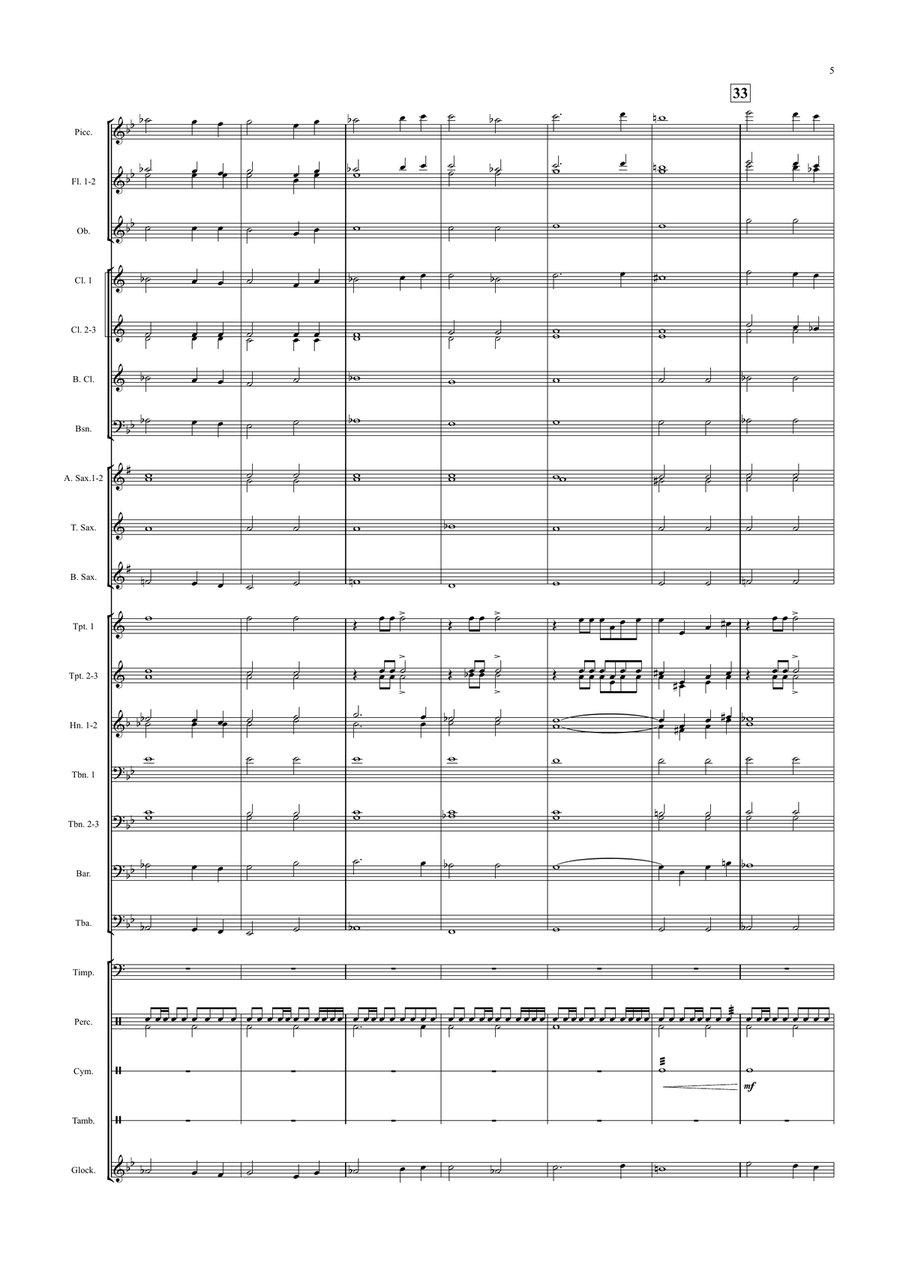 The Kimberley The Kimberley Large Ensemble scores gallery preview page 5