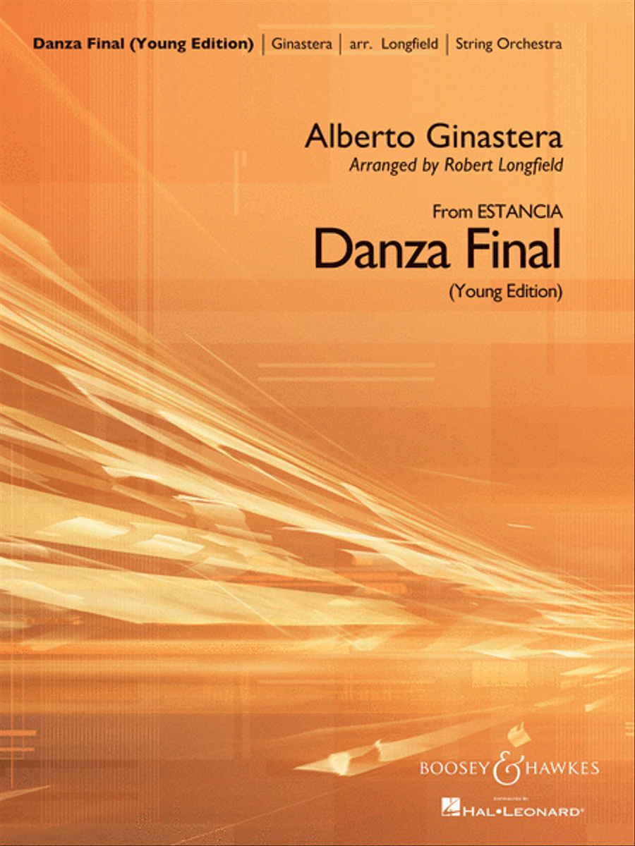 Danza Final (Young Edition) Orchestra scores gallery preview page 1