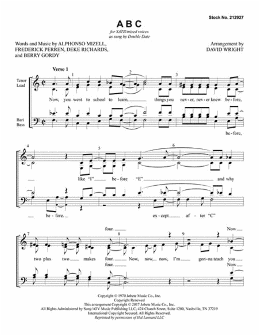 ABC 4-Part scores gallery preview page 2