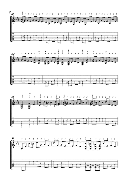 Gavottes in C minor BWV 1011