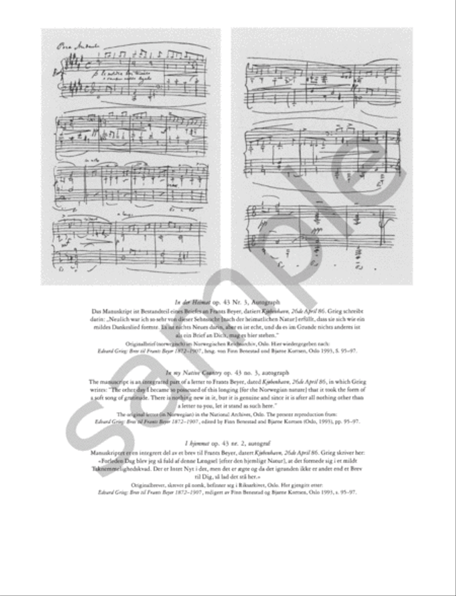 Piano Works -- Lyric Pieces Piano scores gallery preview page 2
