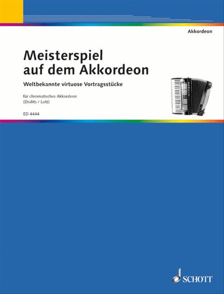 Meisterspiel auf dem Akkordeon Accordion scores gallery preview page 1