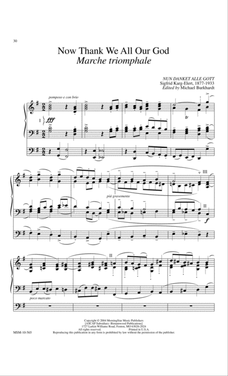 Music For a Celebration, Set 3 Music For a Celebration, Set 3 Organ scores gallery preview page 4