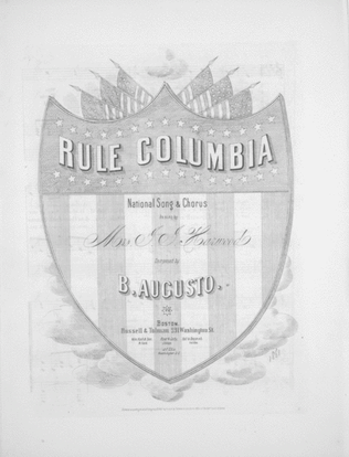 Rule Columbia. National Song & Chorus