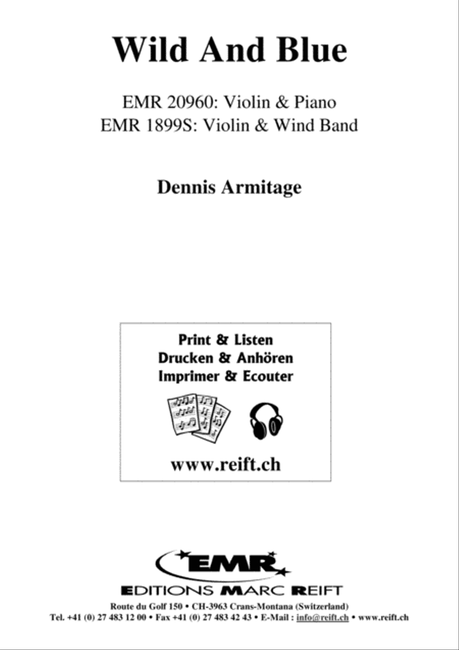 Wild And Blue Violin Solo scores gallery preview page 2