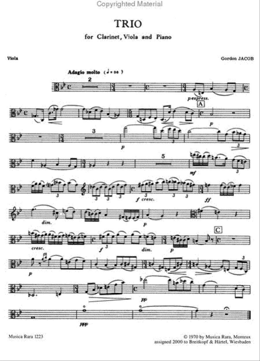 Trio Piano scores gallery preview page 4