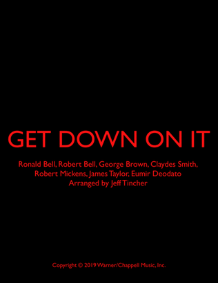 Book cover for Get Down On It