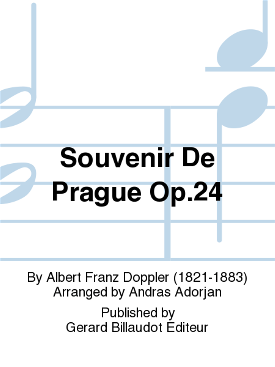 Souvenir De Prague Op. 24 Flute Duet scores gallery preview page 1