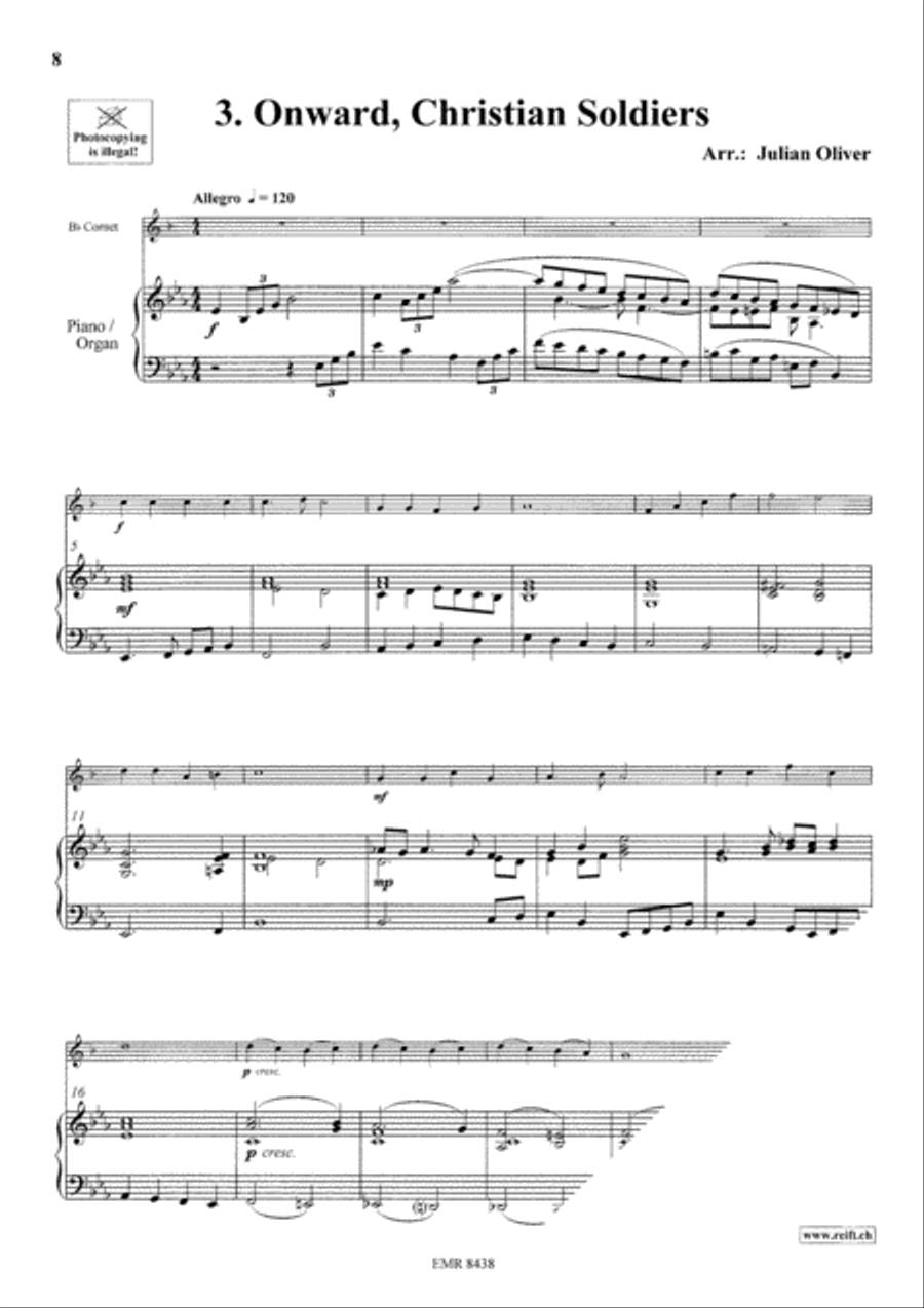 Sacred Music Volume 2 Cornet scores gallery preview page 5