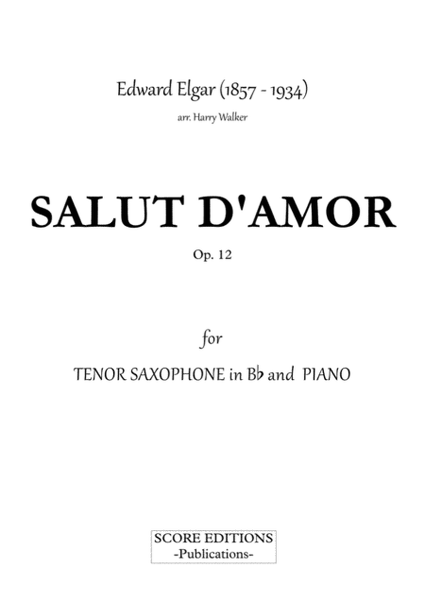Salut D' Amour (for Tenor Saxophone and Piano)