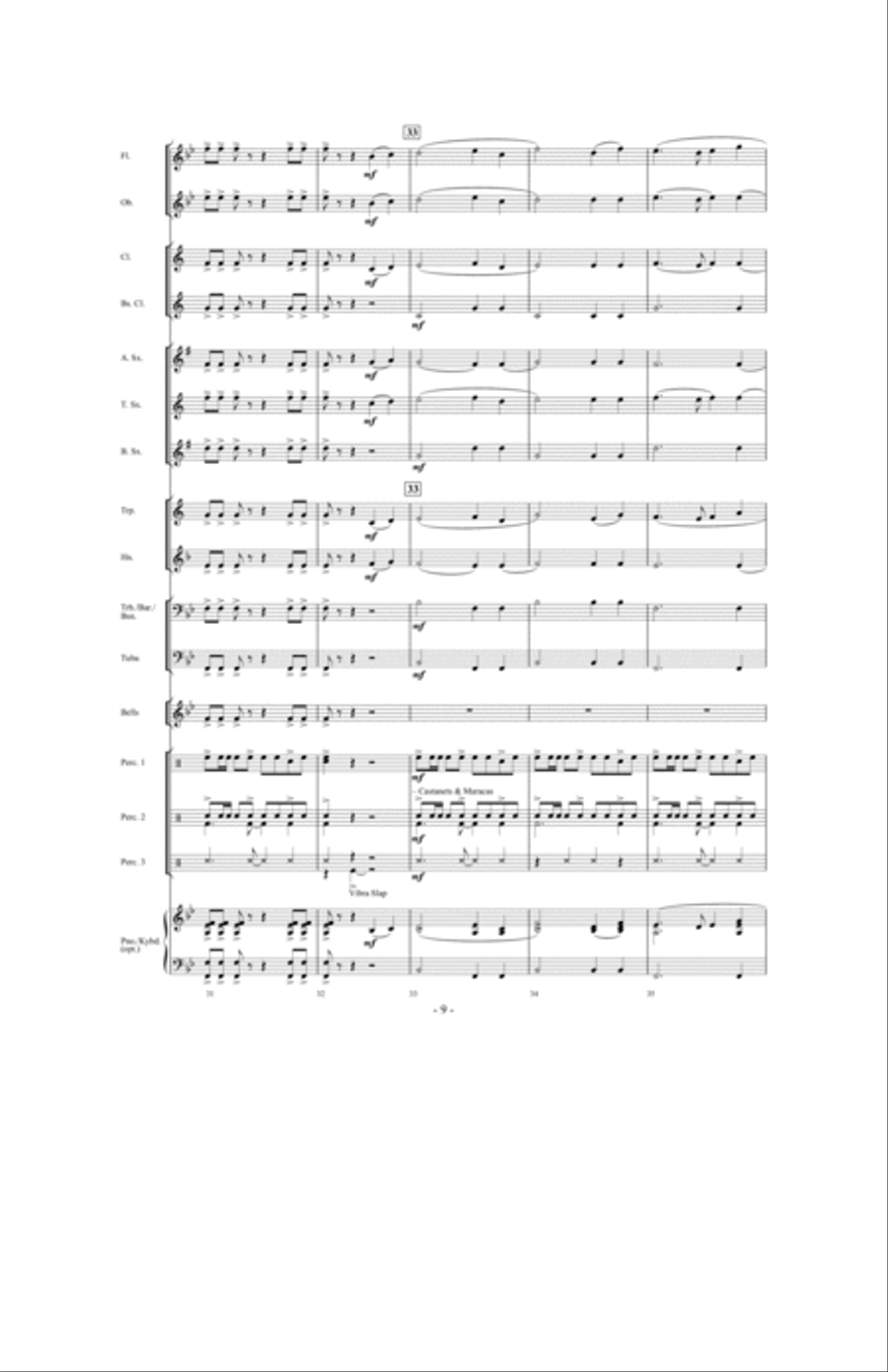 Mi Casa Es Su Casa Concert Band scores gallery preview page 8