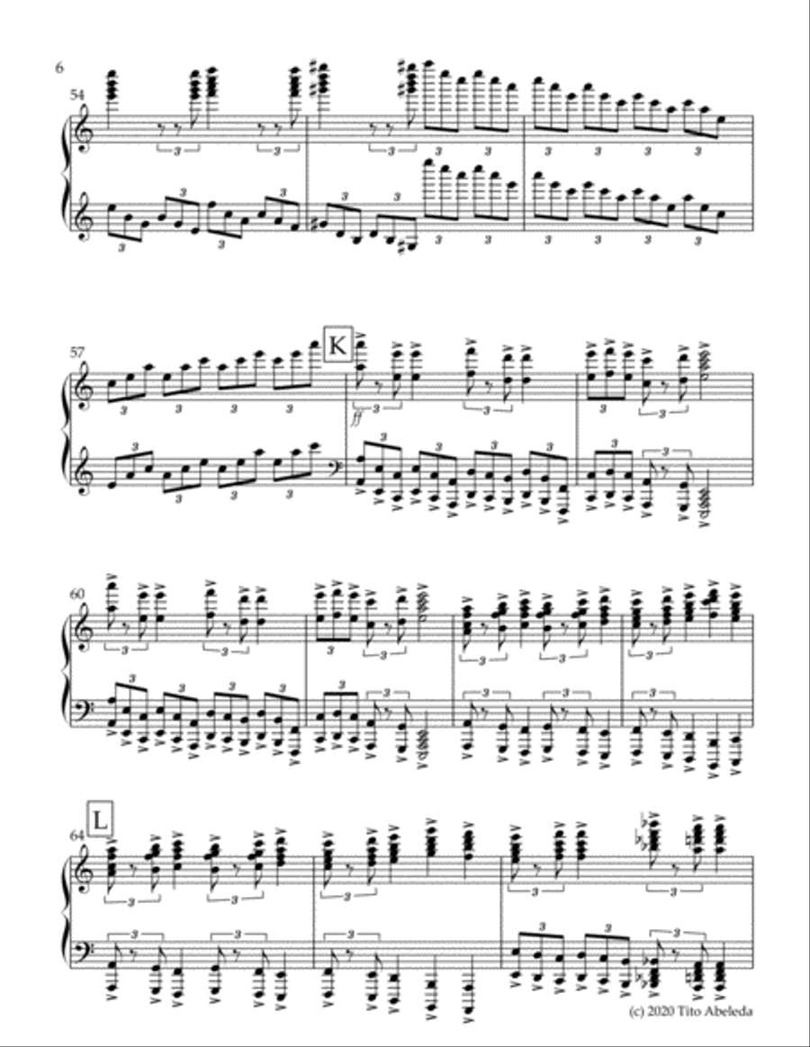 Phoenix Rising (Piano Solo) Piano Solo scores gallery preview page 6
