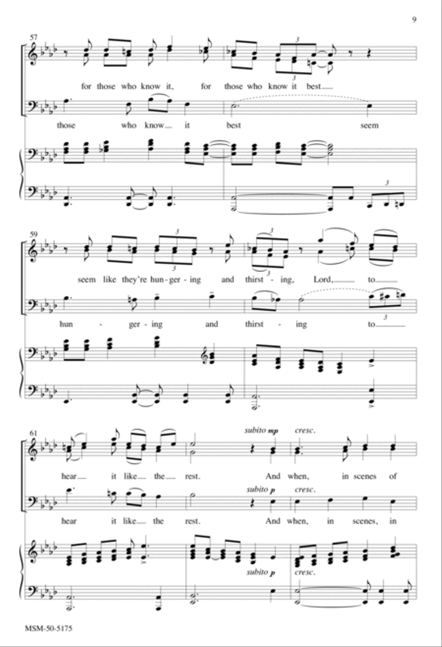 I Love to Tell the Story I Love to Tell the Story 4-Part scores gallery preview page 8