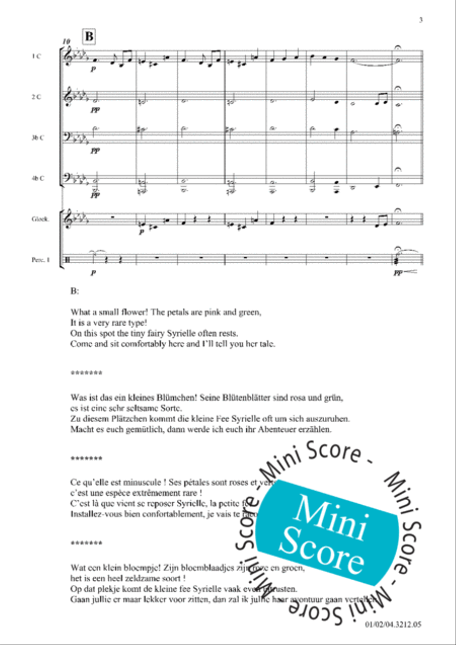 Syrielle Fanfare Band scores gallery preview page 9