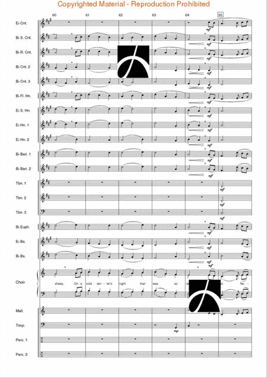 The Spirit of Christmas The Spirit of Christmas Concert Band scores gallery preview page 12