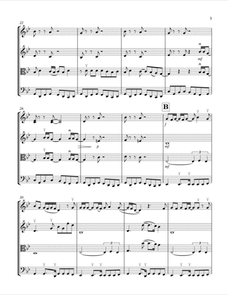 Billie Jean - String Quartet - Michael Jackson arr. Cellobat - Recording Available! image number null