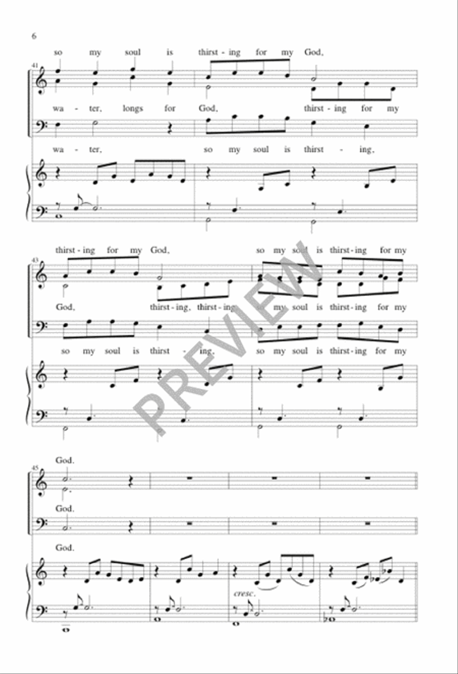 As the Deer 4-Part scores gallery preview page 5