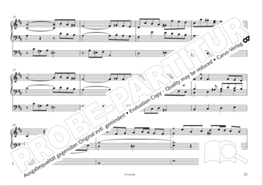 Free Organ Music from the Romantic Period, Vol. III (Freie Orgelmusik der Romantik, Band III) Organ scores gallery preview page 24