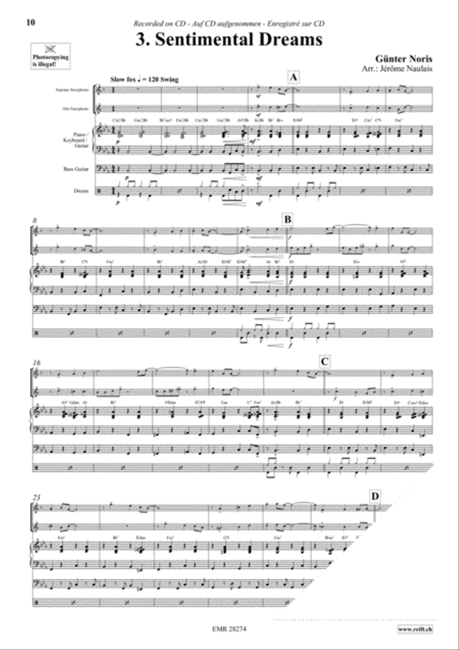 Let's Dance Volume 5 Woodwind Ensemble scores gallery preview page 5