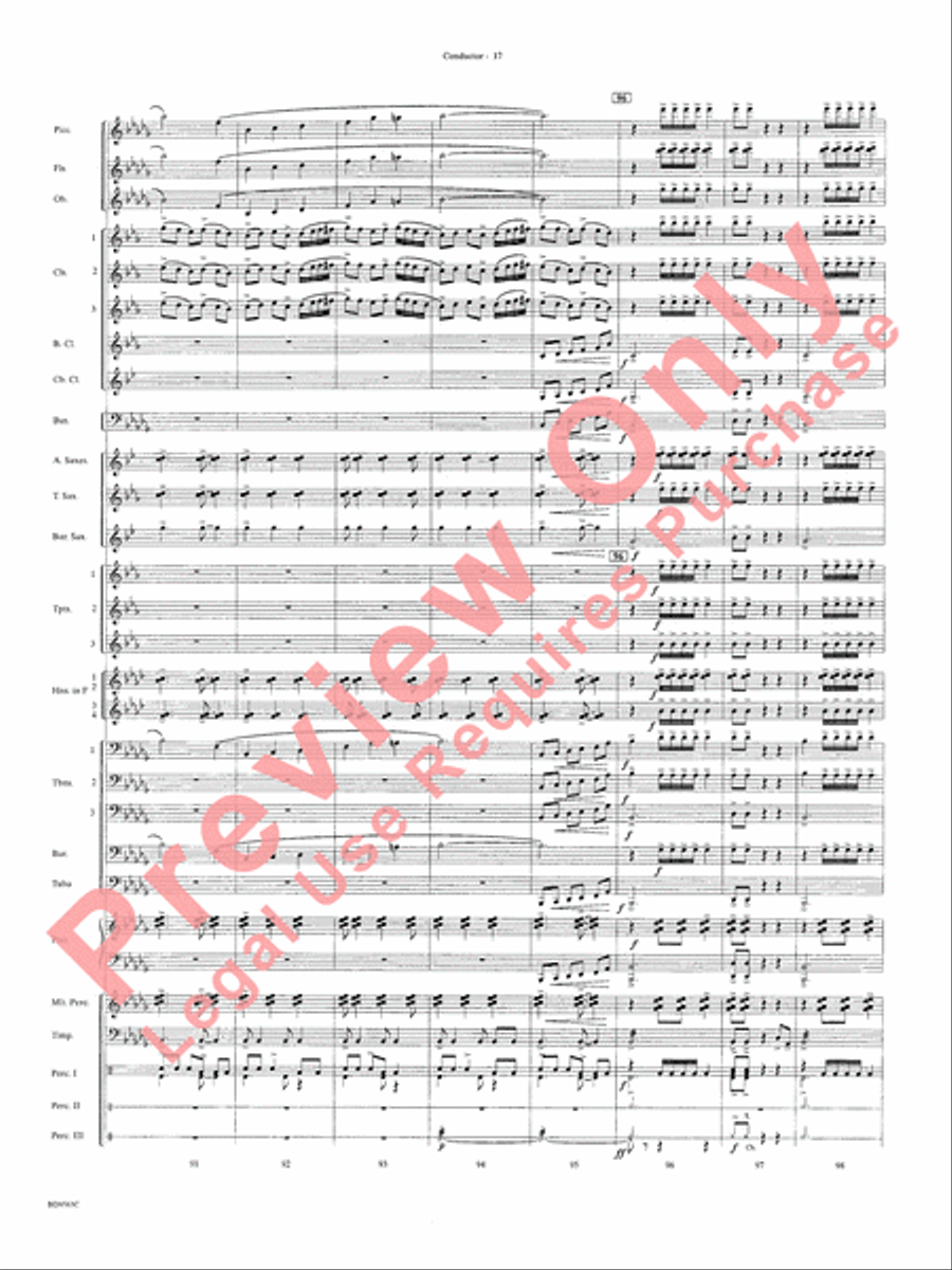 The Inferno The Inferno Concert Band scores gallery preview page 20