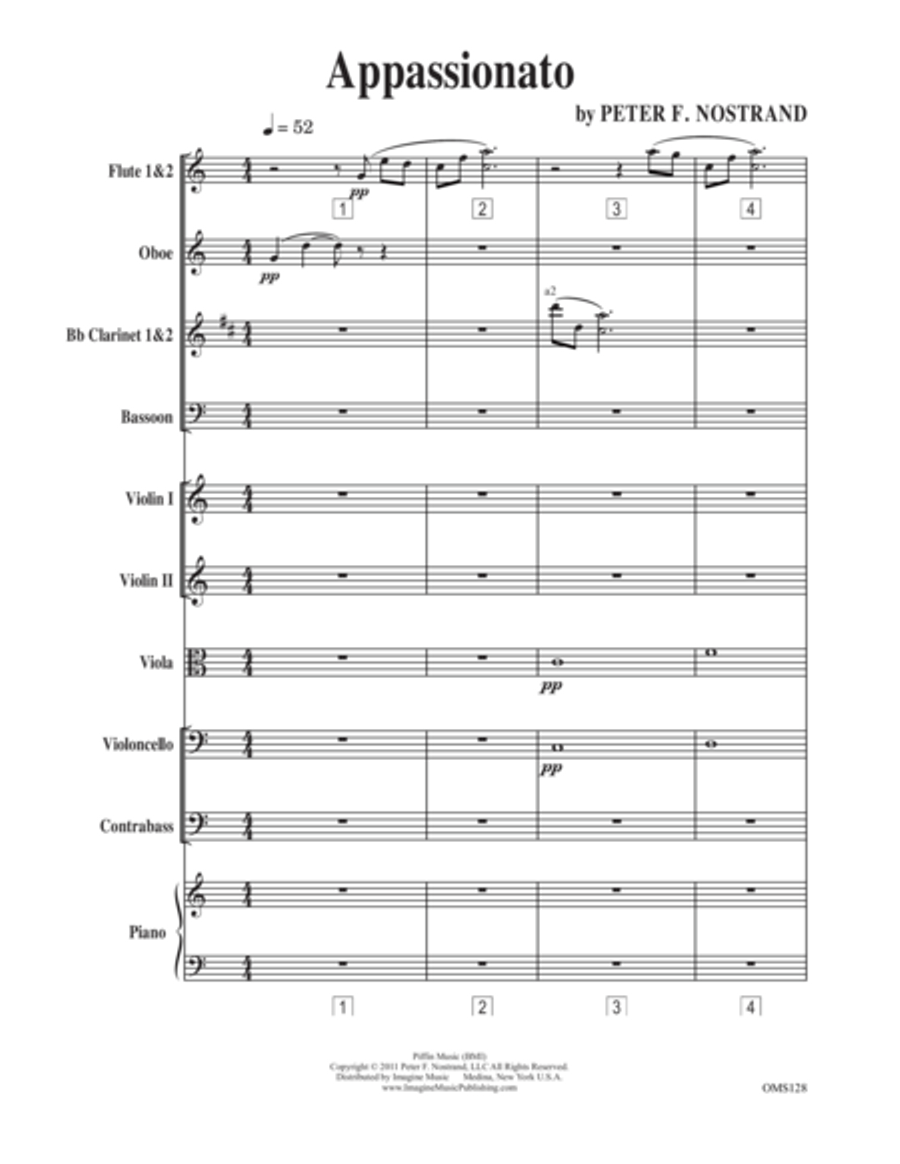Appassionato Chamber Orchestra scores gallery preview page 2