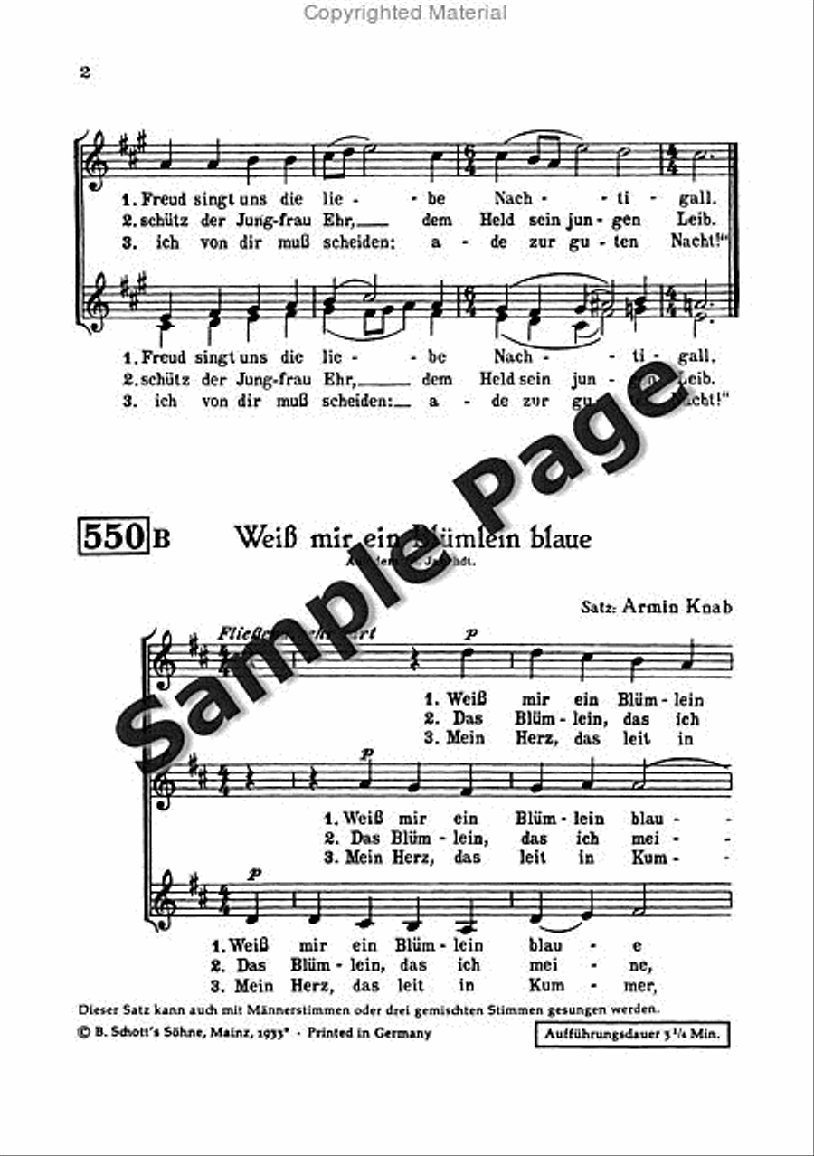 Morgenstern Women's Choir scores gallery preview page 3
