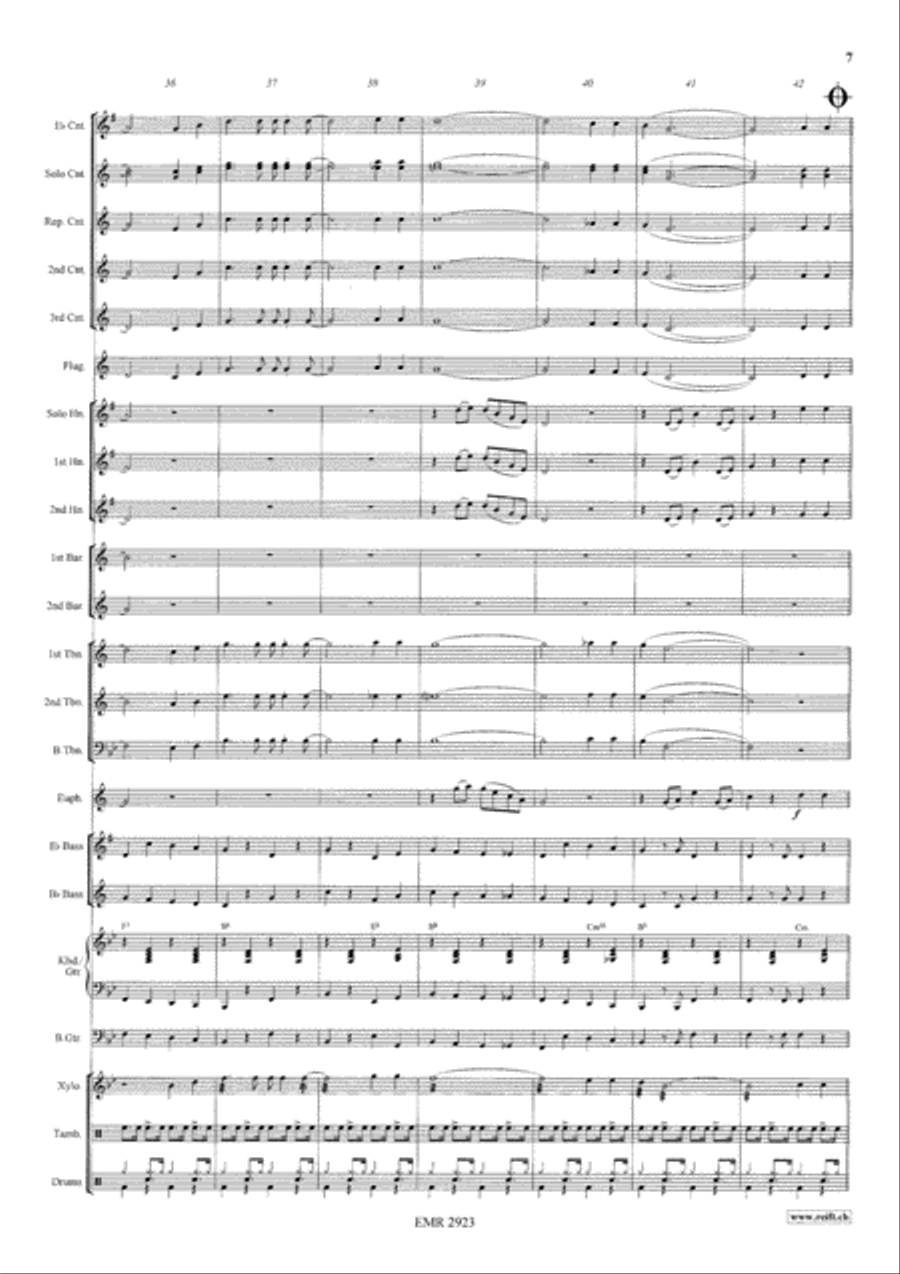 Kumbaya Brass Band scores gallery preview page 8
