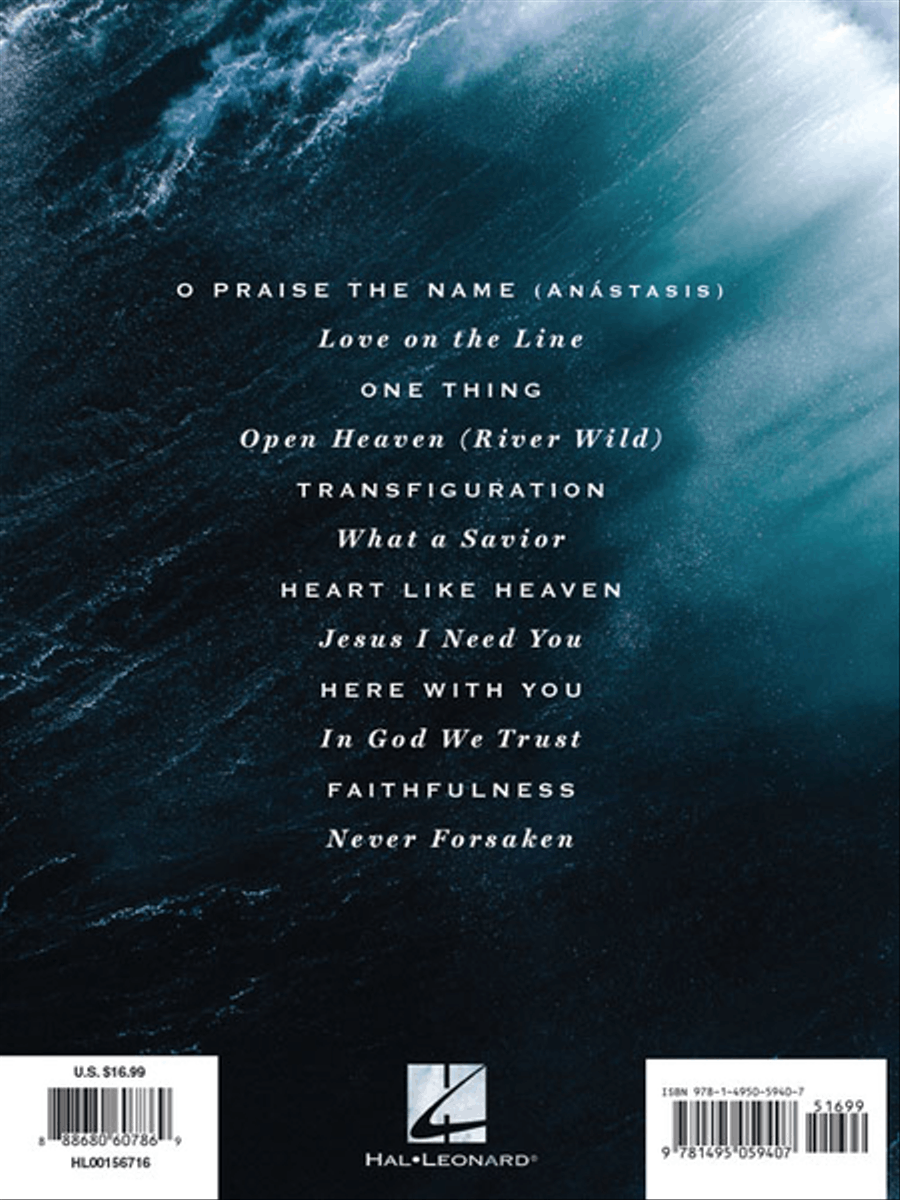 Hillsong Worship - Open Heaven/River Wild Piano, Vocal, Guitar scores gallery preview page 6