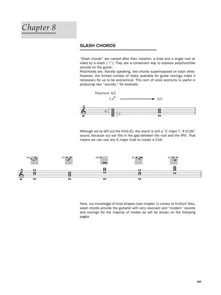 A Chordal Concept for Jazz Guitar