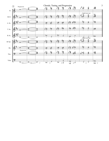Chorale, Tuning, and Progression for Concert/Marching Band image number null
