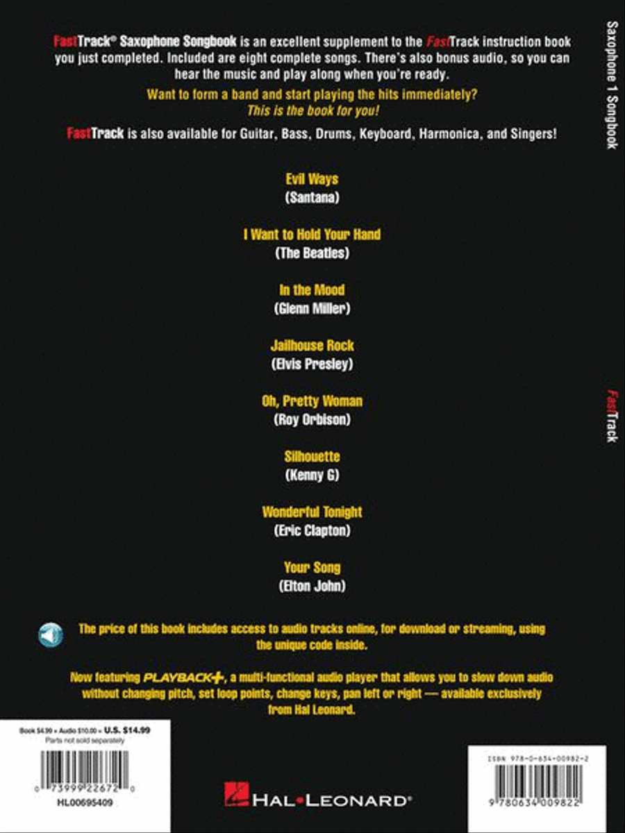 FastTrack Alto Saxophone Songbook - Level 1 Alto Saxophone scores gallery preview page 8