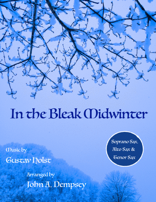 Book cover for In the Bleak Midwinter (Sax Trio: SAT)