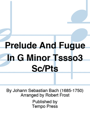 Book cover for Prelude and Fugue in G minor