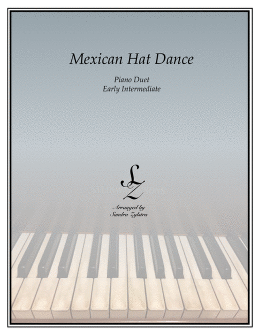 Mexican Hat Dance (early intermediate 1 piano, 4 hand duet) image number null