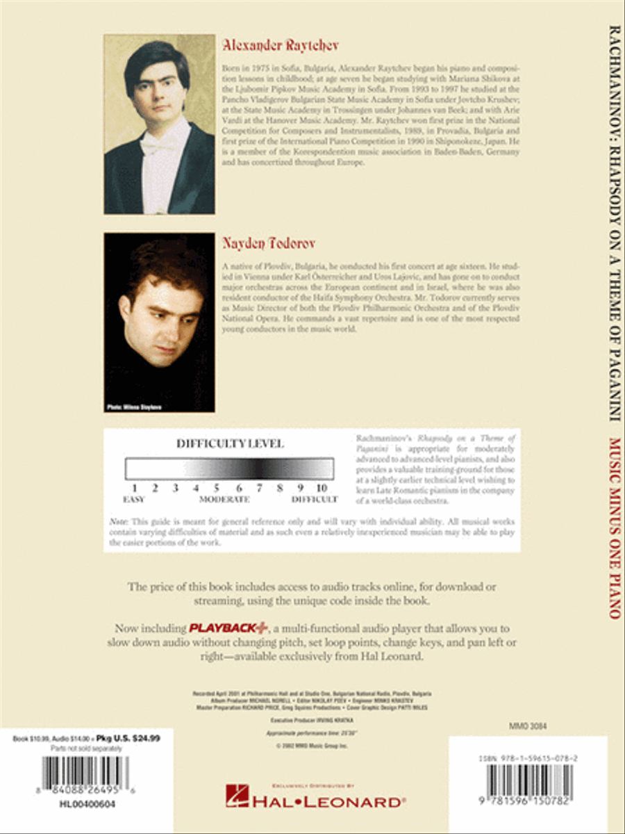 Rachmaninov – Rhapsody on a Theme of Paganini Piano Solo scores gallery preview page 5