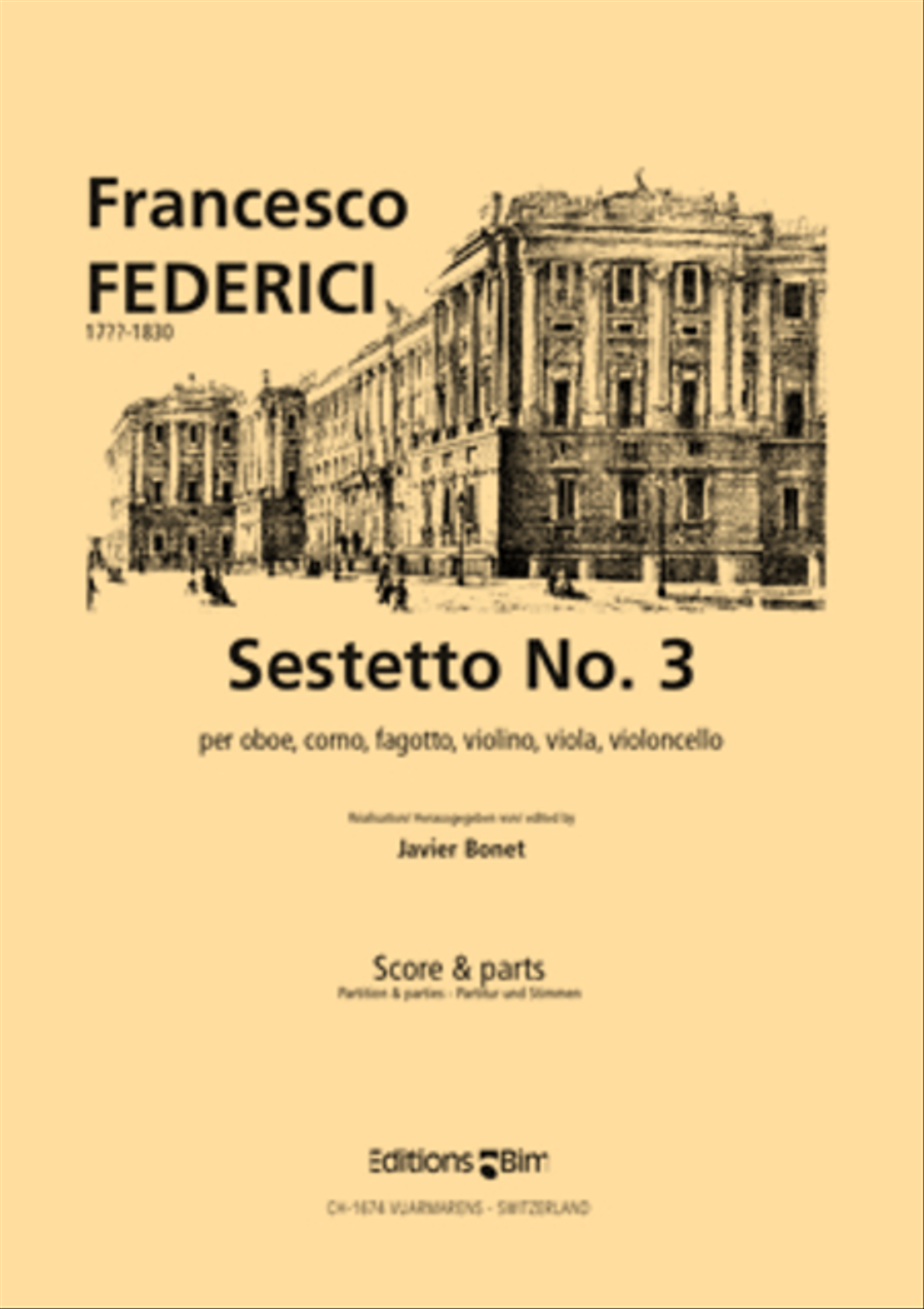 Sesteto No 3 Bassoon scores gallery preview page 1