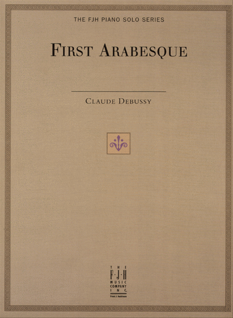 First Arabesque Piano Solo scores gallery preview page 2