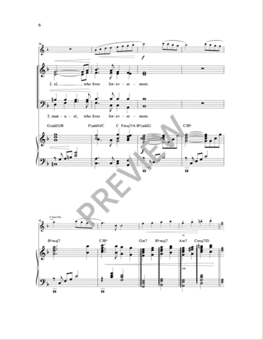 Light of the World 4-Part scores gallery preview page 12