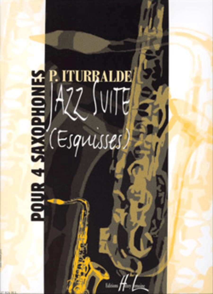 Jazz Suite (Esquisses) Saxophone Quartet scores gallery preview page 1