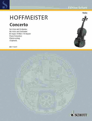 Book cover for Concerto in B Flat Major