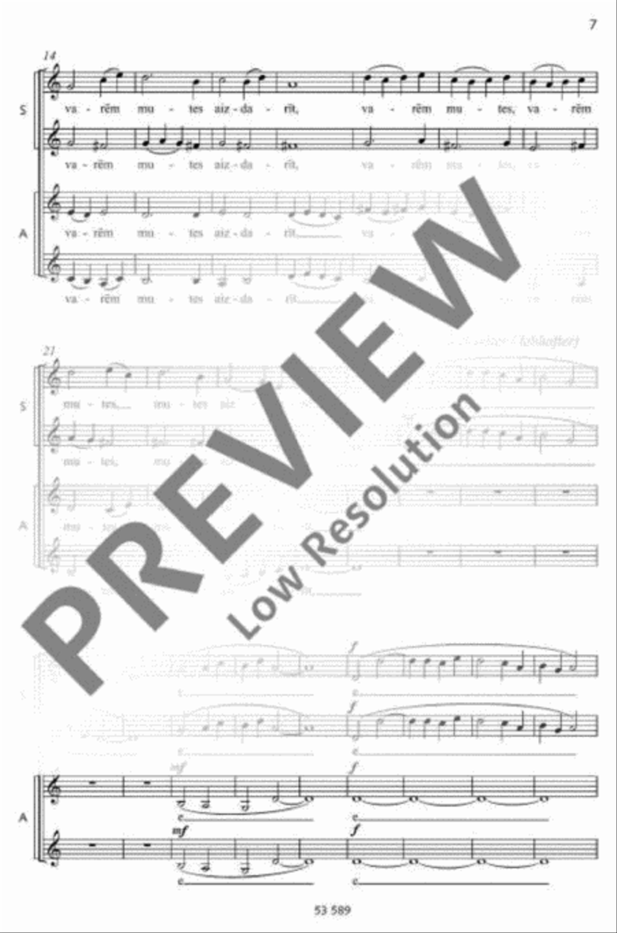 Dzimtene Women's Choir scores gallery preview page 8