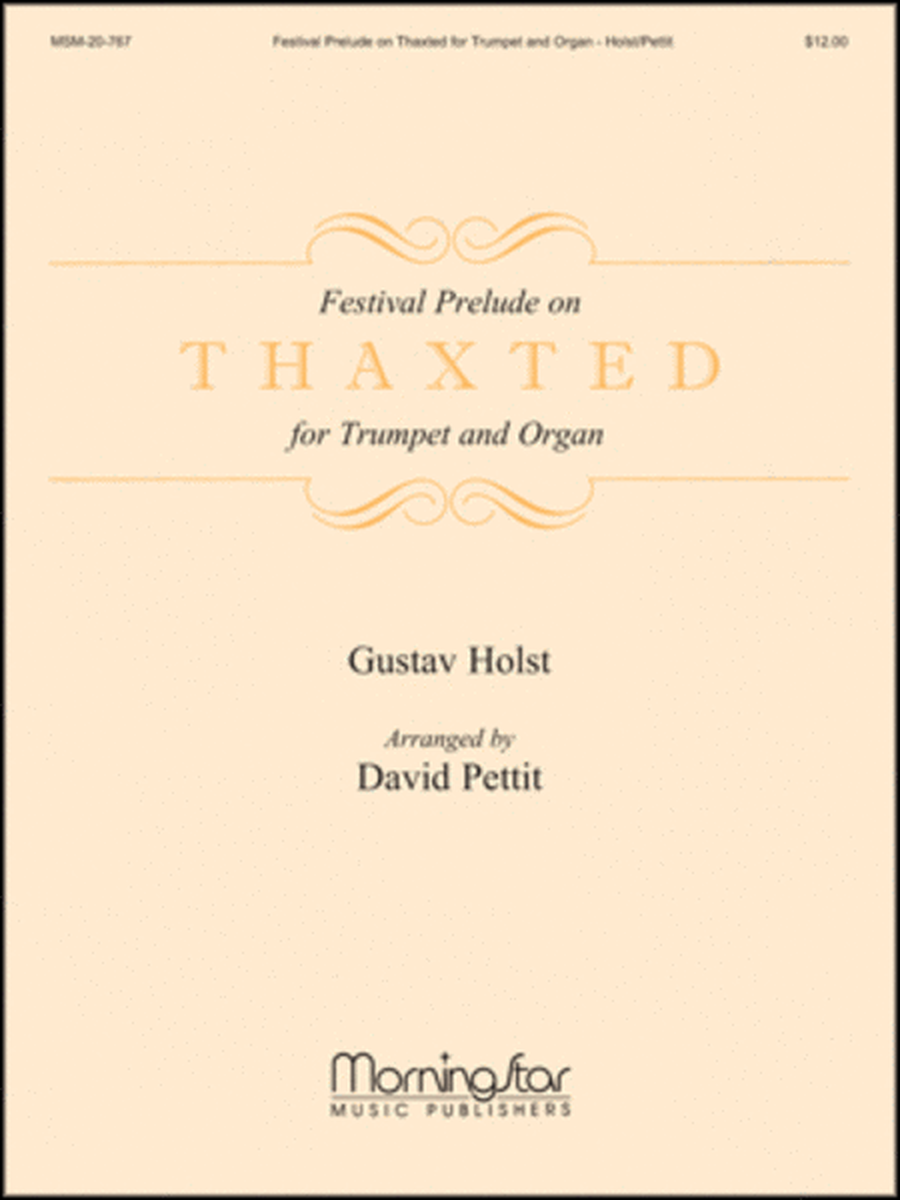 Festival Prelude on Thaxted for Trumpet and Organ image number null