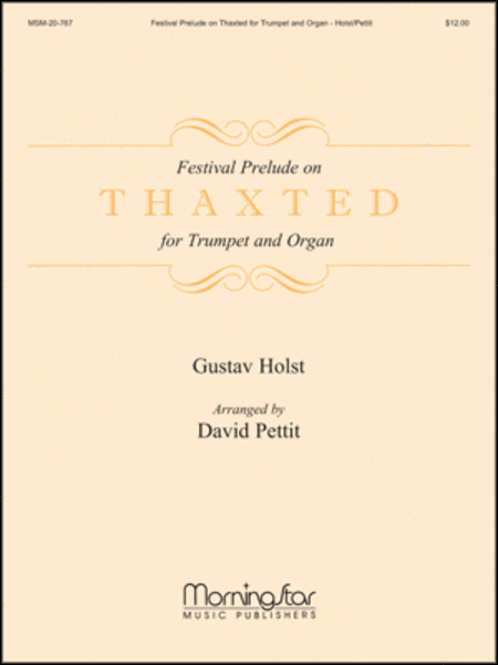 Festival Prelude on Thaxted for Trumpet and Organ image number null