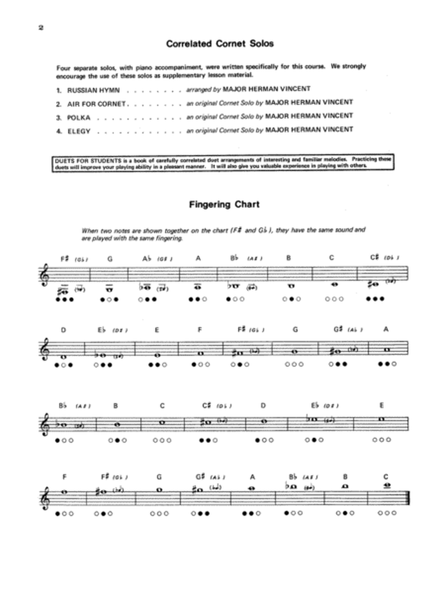 Student Instrumental Course Studies and Melodious Etudes for Cornet